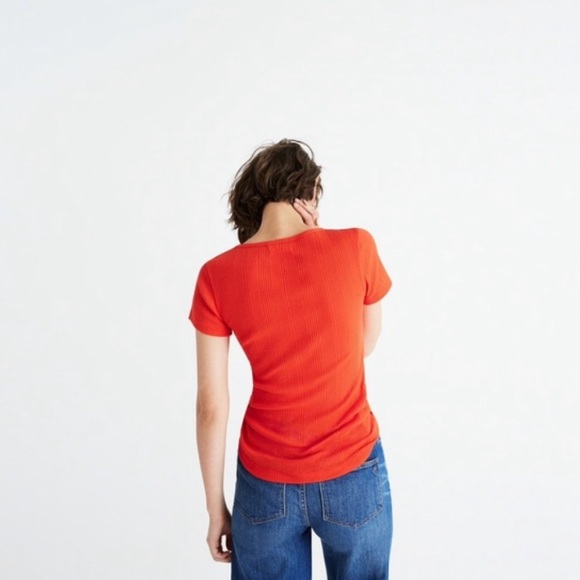 Slim Ribbed Tee - Picture 2 of 4